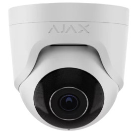Caméra de surveillance AJAX TurretCam (5 Mp/4 mm) Blanc | W3CAM
