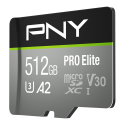 PNY MicroSD 512Go PRO Elite carte microSD 2