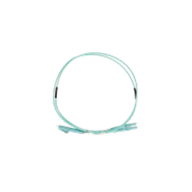 TECLINK Jarretière optique duplex 0M4 50/125µ LC/LC 2m - Aqua 