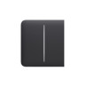 AJAX BASELINE Ajax SideButton (2-gang) graphite (BASELINE)
