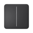 AJAX BASELINE Ajax CenterButton (2-gang) graphite (BASELINE)