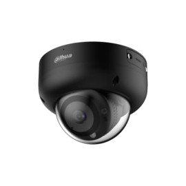 Caméra dôme fixe Dahua IPC-HDBW3441RP-AS-P noire objectif grand angle 2.1mm boîtier métal IP67