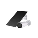 Kit caméra bullet solaire Dahua IPC-BF4CP-4G-0210B-XL Pearl - 4MP blanc panneau solaire 8W