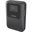 Caméra piéton AXIS W111 Body Worn Camera - boîtier compact noir avec objectif intégré