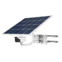 Caméra thermique solaire Hikvision DS-2TXS2628-3P avec panneau photovoltaïque et mât