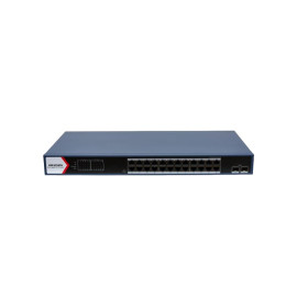 Switch PoE Hikvision DS-3E1726HP-SI-24P2X - boîtier métal rack 24 ports RJ45 noir