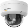 Caméra dôme IP Hikvision DS-2CD1147G3H-LIU blanche capot fumé infrarouge