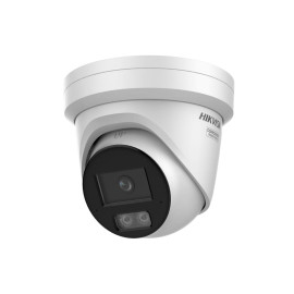 Caméra IP turret Hikvision DS-2CD23123G2-LI2UY - dôme métal blanc double capteur IR