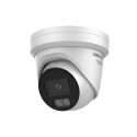 Caméra IP turret Hikvision DS-2CD23123G2-LI2UY - dôme métal blanc double capteur IR