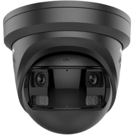 Caméra IP turret Hikvision DS-2CD23127G3P - panoramique 180° noire double capteur