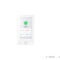 Clavier tactile Hikvision DS-PK670MDW-HWE blanc écran 7 pouces