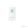 Clavier tactile Hikvision DS-PK670MDW-HWE blanc écran 7 pouces