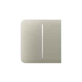 Panneau tactile Ajax SideButton 2-gang - coloris Olive mat
