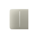 Panneau tactile Ajax SideButton 2-gang - coloris Olive mat