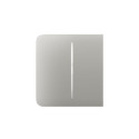 Panneau tactile Ajax SideButton 2-gang coloris Huître format européen 55