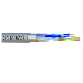 ELBAC Bobine 100m câble 3 paires 9/10eme - AWG20 (SYT-3P) 