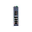 Switch PoE DAHUA DH-CHS4412-8GT-125 | W3CAM