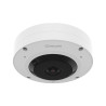 Caméra fisheye Hanwha XNF-A8014R - dôme plafond blanc aluminium 6MP