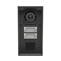 Interphone 2N IP Force 2.0 - platine de rue 2 boutons aluminium noir