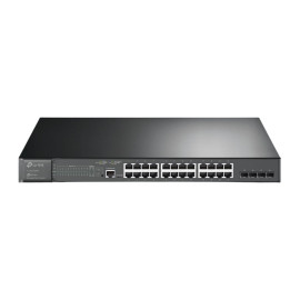 Switch réseau TP-Link TL-SG3428MP - châssis rack 19 pouces noir 28 ports