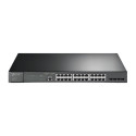 Switch réseau TP-Link TL-SG3428MP - châssis rack 19 pouces noir 28 ports