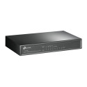 Switch de bureau TP-Link TL-SF1008P - boîtier gris 8 ports RJ45 avec 4 ports PoE+