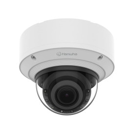 Caméra dôme HANWHA X series Wisenet 9, 8MP Indoor Dome, AI, IR, 4.4~9.3mm motorized-lens