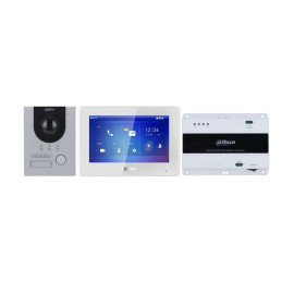 Kit portier vidéo DAHUA KTD01L(F)/VTO2202F-P-S3/VTH5422HW