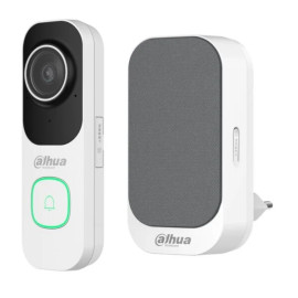 DAHUA KIT/IPC-DB41AP-0210B - Kit sonnette vidéo 4 MP Wi-Fi