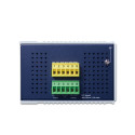 Switch PoE+ PLANET IGS-5225-8P2T2S industriel géré | W3CAM