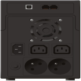 Onduleur POWERWALKER 2200 VA/1200 W, 230 VAC, USB, RJ11/RJ45, 10.4 kg Onduleur POWERWALKER 2200 VA/1200 W, 230 VAC, USB, RJ11/RJ45, 10.4 kg