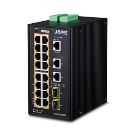 Switch PoE+ Planet IP30 Industrial L2+/L4 16-P Switch PoE+ Planet IP30 Industrial L2+/L4 16-P