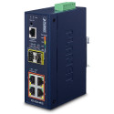 Switch PoE+ Planet IP40 Industrial L2+/L4 4-Port