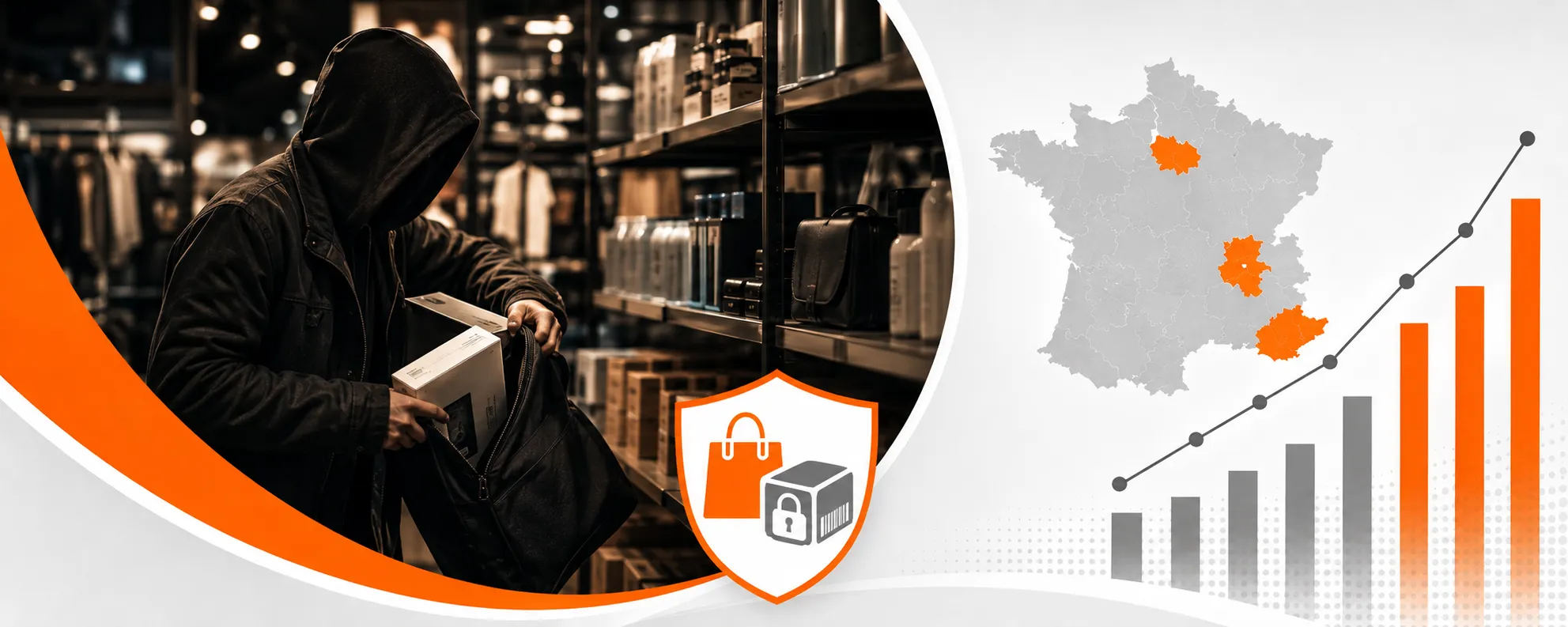Vols de marchandises et démarque inconnue dans le commerce Vol à l'étalage dans un commerce, démarque inconnue en magasin