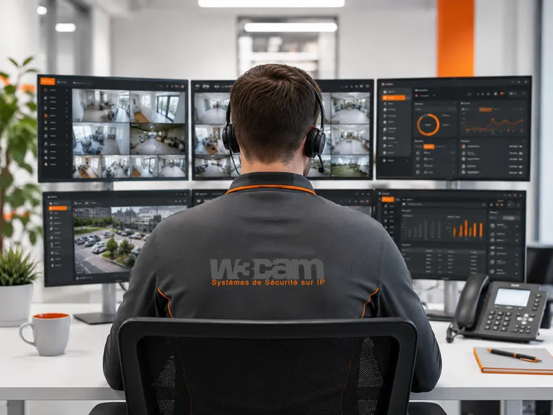 Support technique W3CAM, hotline et assistance à distance