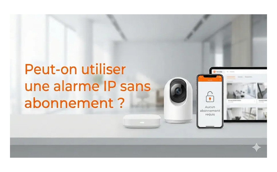 Alarme IP sans abonnement : est-ce possible ?