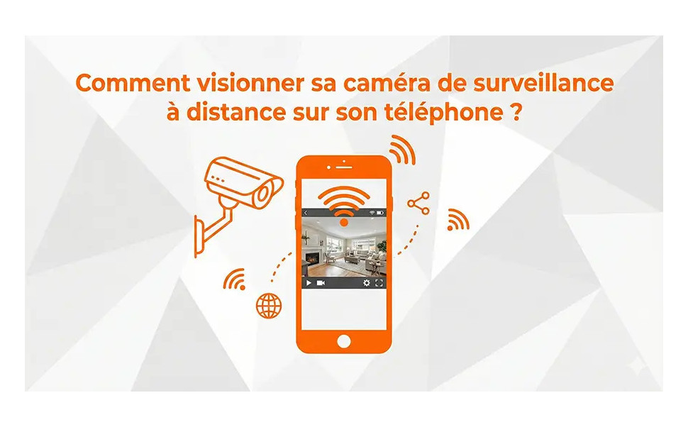 Caméra de surveillance sur son smartphone