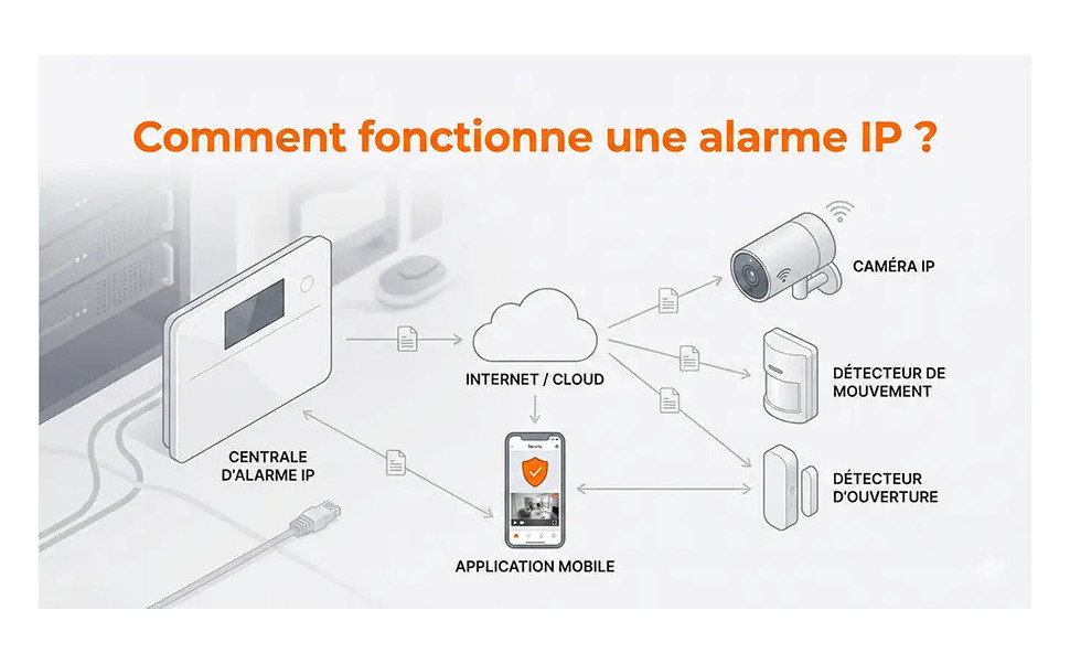  Comment fonctionne une alarme IP ? – Guide W3CAM