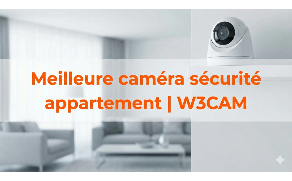 Meilleure caméra sécurité appartement | W3CAM