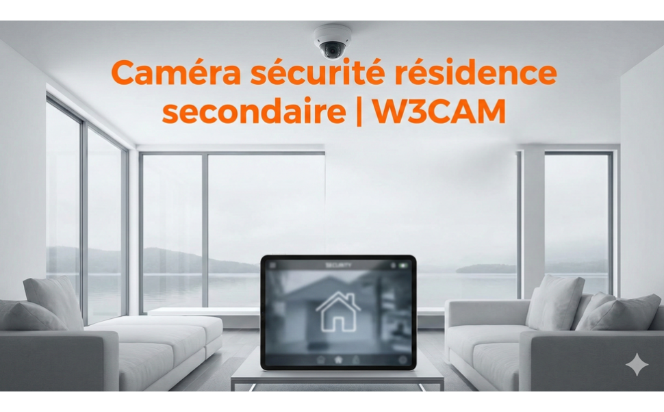 Caméra sécurité résidence secondaire | W3CAM