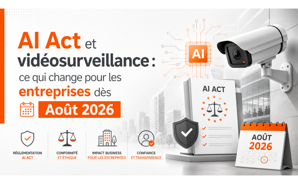 AI Act et vidéosurveillance 2026 : guide complet | W3CAM