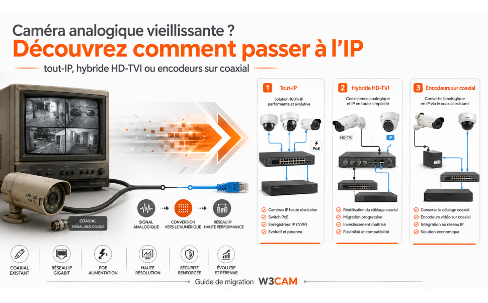 Migration analogique vers IP : le guide complet