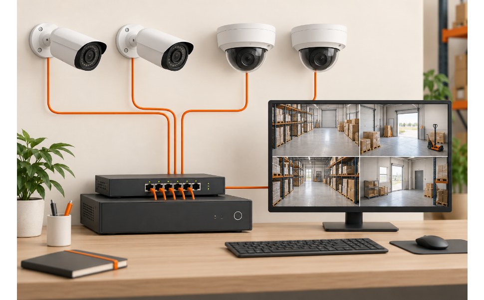 UniFi Protect : caméras, ONVIF et installation pour PME